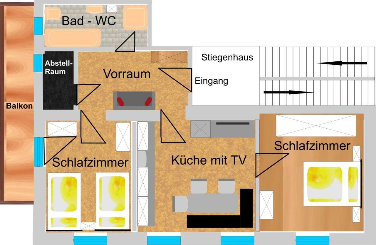 Ferienwohnung Familie Meinschad Rietz Exteriör bild